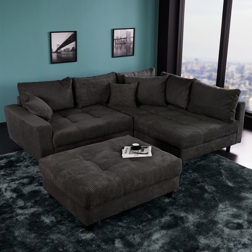 Modernes ecksofa kent 220cm - kent,
