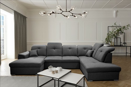Ecksofa blanco - blanco,