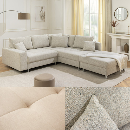 Wohnlandschaft kent 220cm - wohnlandschaft,