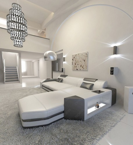 Ecksofa design couch - design,