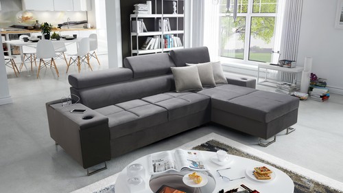 Ecksofa mit schlaffunktion - ecksofa,