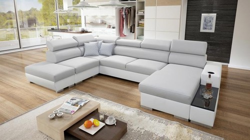 Wohnlandschaft ecksofa mit - wohnlandschaft,